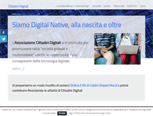 Tablet Screenshot of cittadinidigitali.com